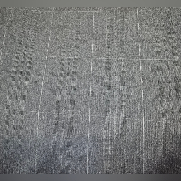 Attention gray windowpane pants. Size 4. Regular length. Modern fit - Picture 3 of 5